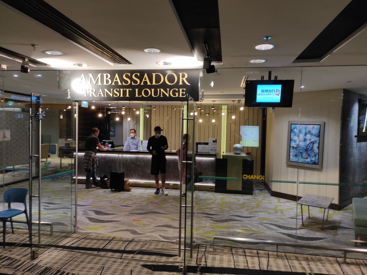 Ambassador Transit Lounge Singapur Changi T3
