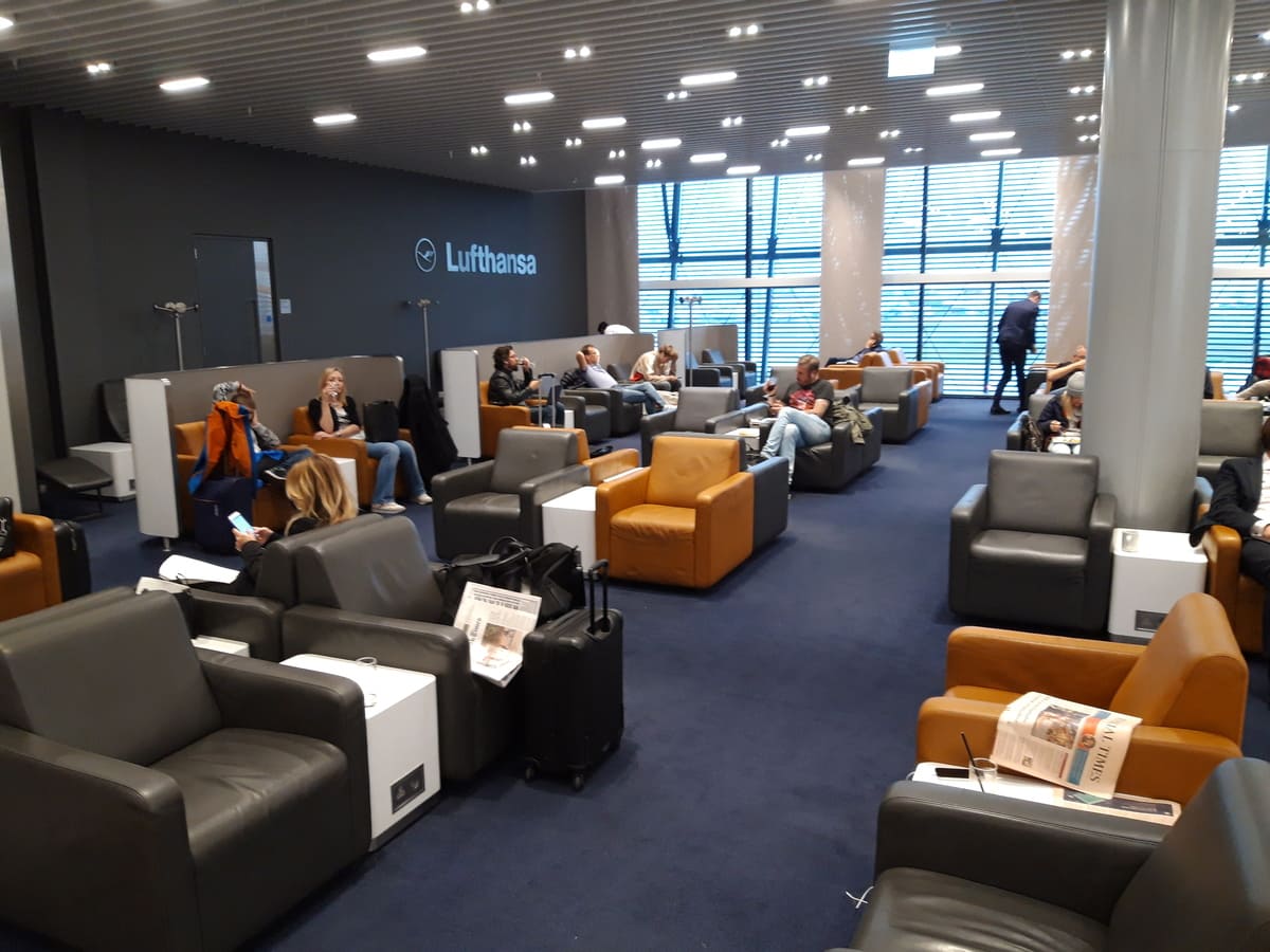 Lufthansa Business Lounge London Heathrow