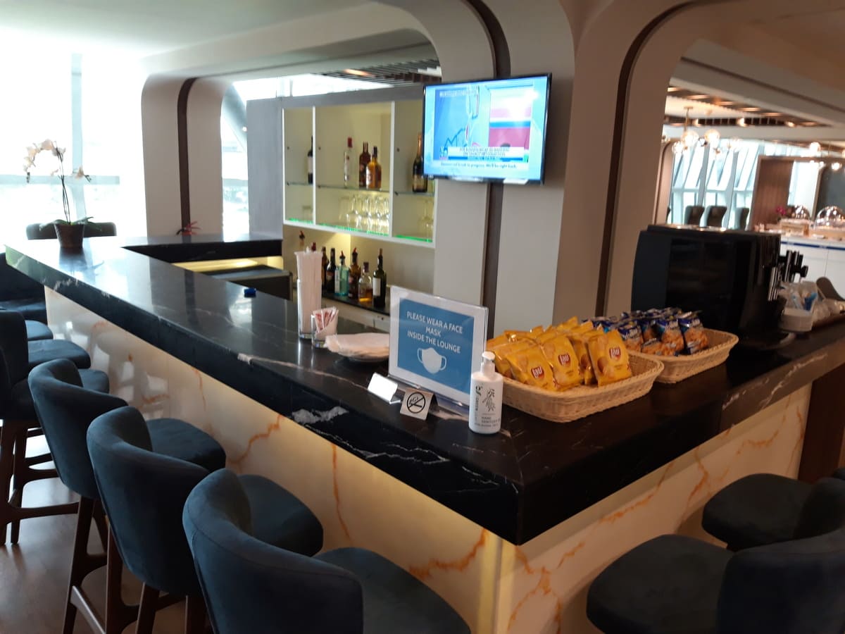 Turkish Airlines Lounge Bangkok Bar