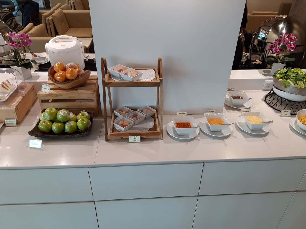Turkish Airlines Lounge Buffet