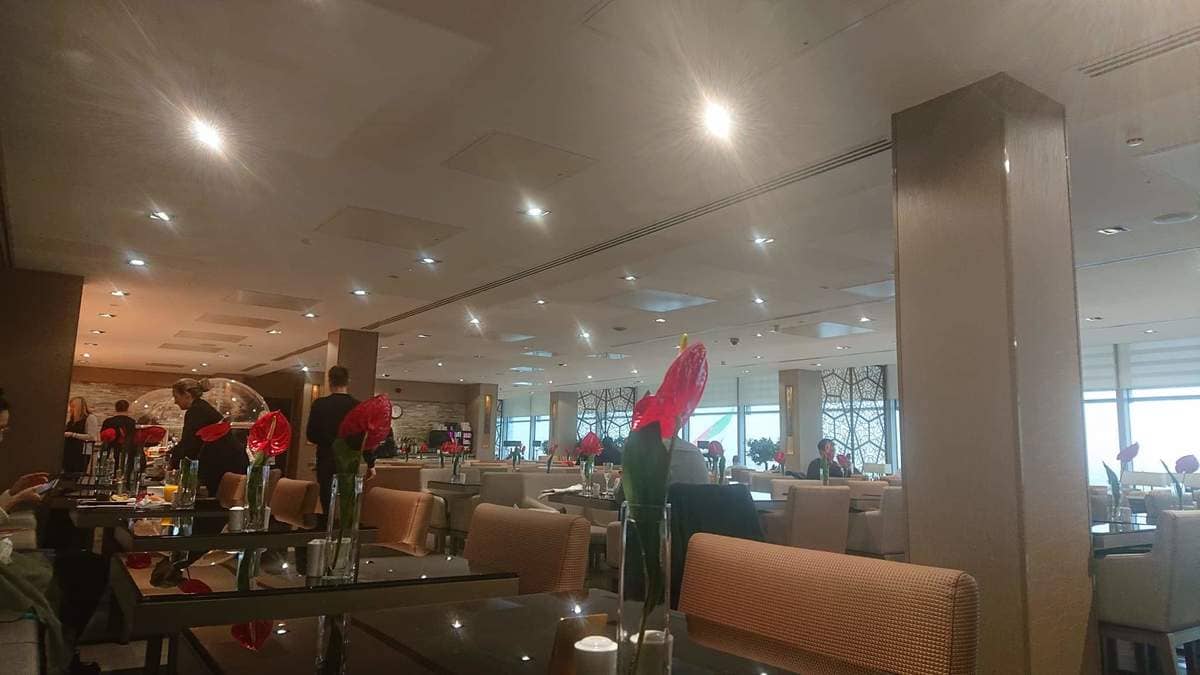 Emirates Lounge London Heathrow