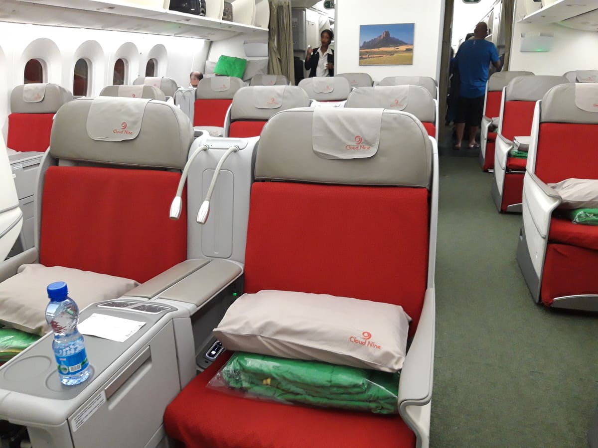 Ethiopian Airlines B787 Business Class