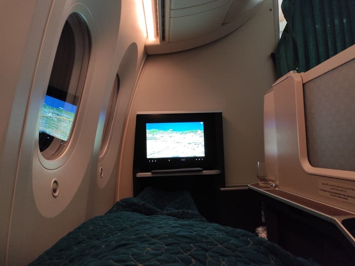 Oman Air Business Class Sitze