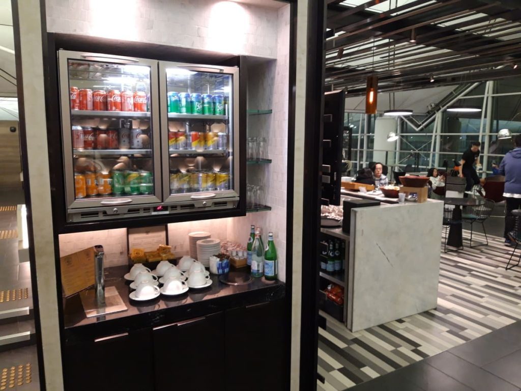 AMEX Centurion Lounge Hongkong Getränke