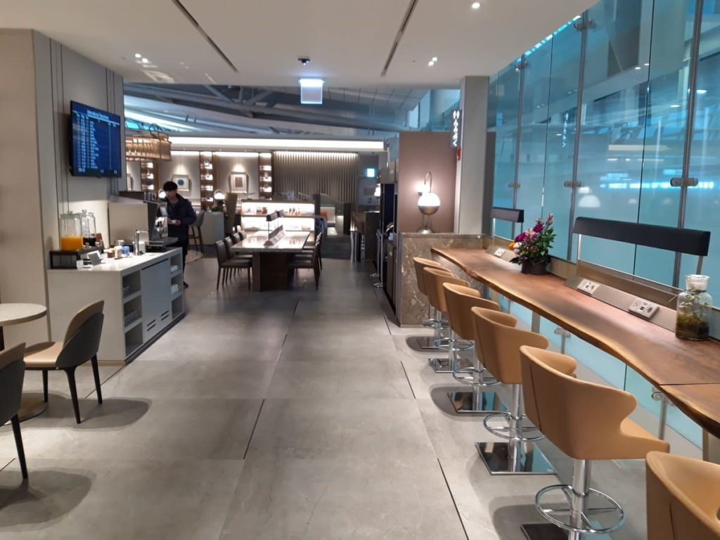 Silverkris Lounge Seoul Arbeitsbereich