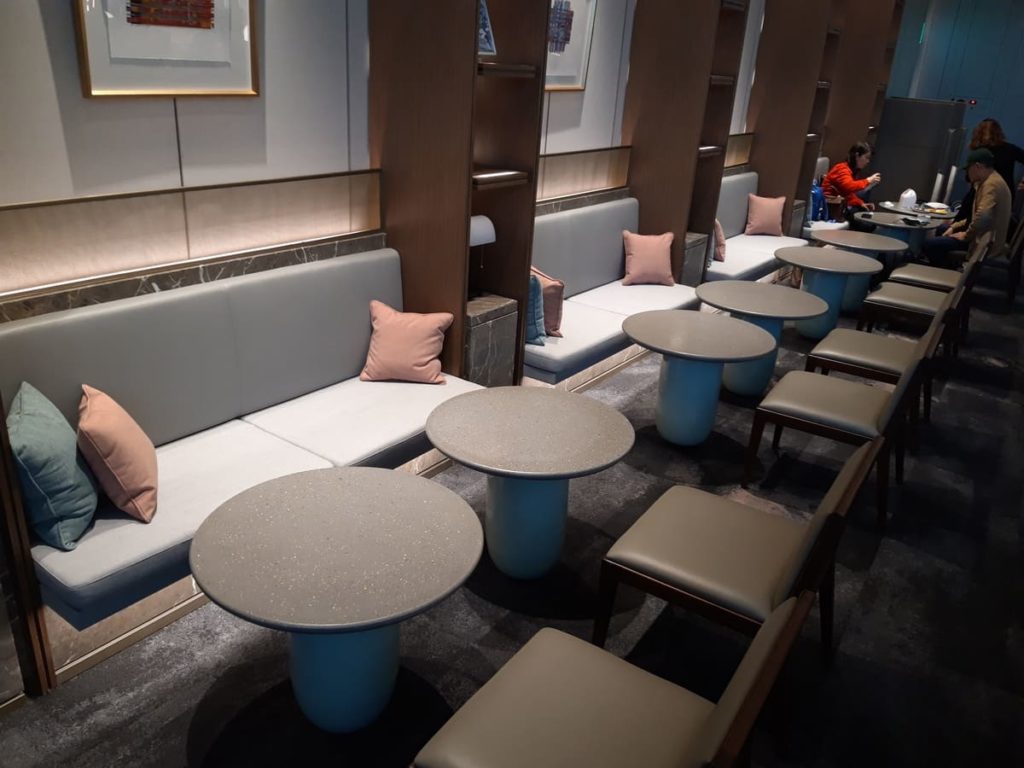 Silverkris Lounge Seoul Speisebereich