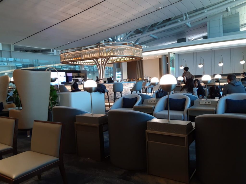 Silverkris Lounge Seoul Loungesessel