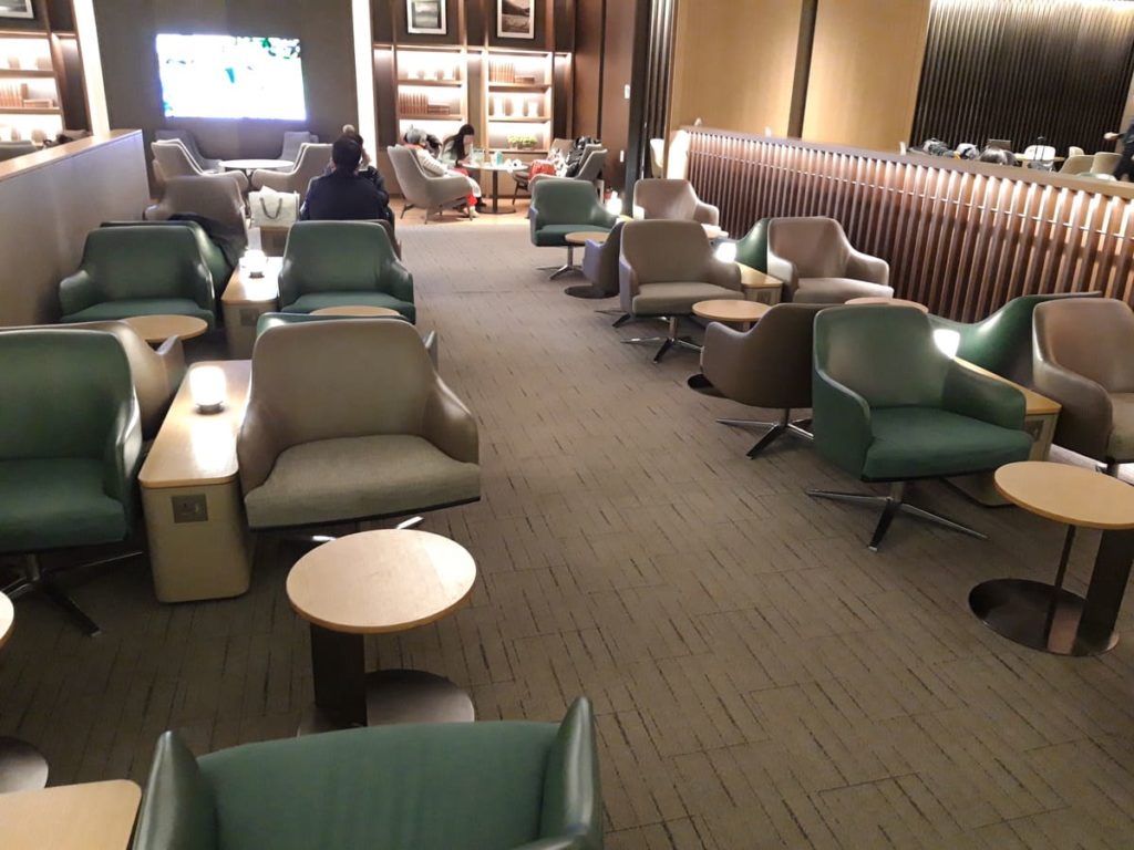 Asiana Business Lounge Seoul Central Loungebereich