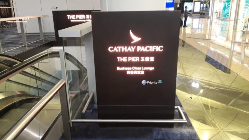 Cathay Pacific Lounge The Pier Hongkong