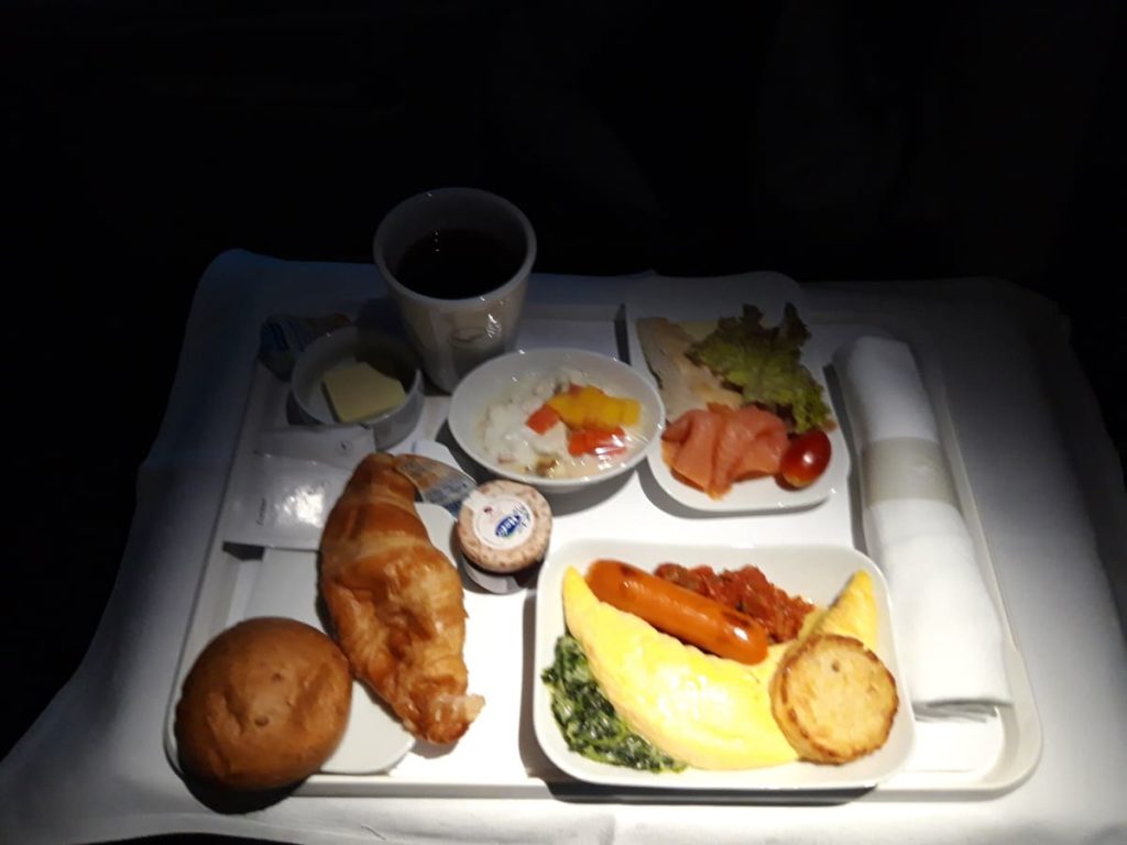 Lufthansa Frühstück