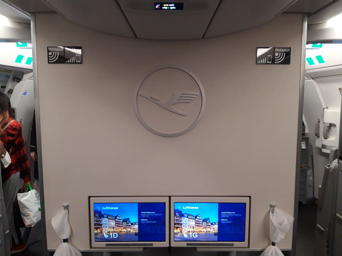 Lufthansa Business Class A350