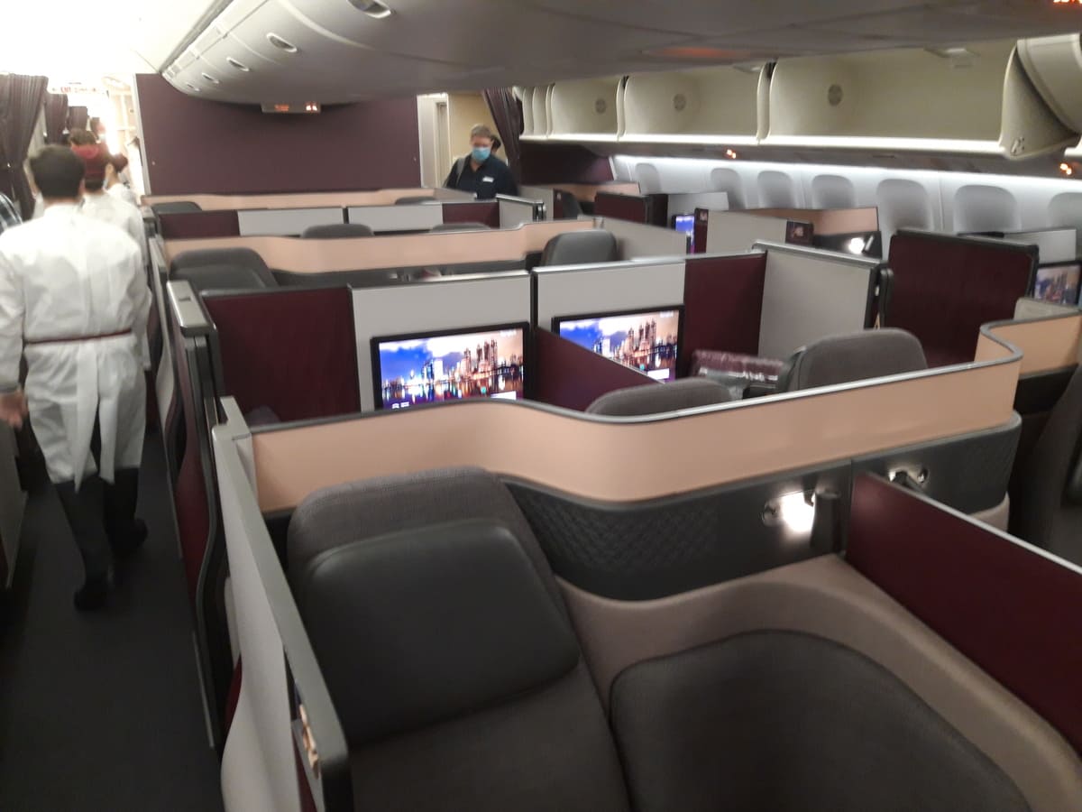 Qatar Airways Business Class B777-300ER
