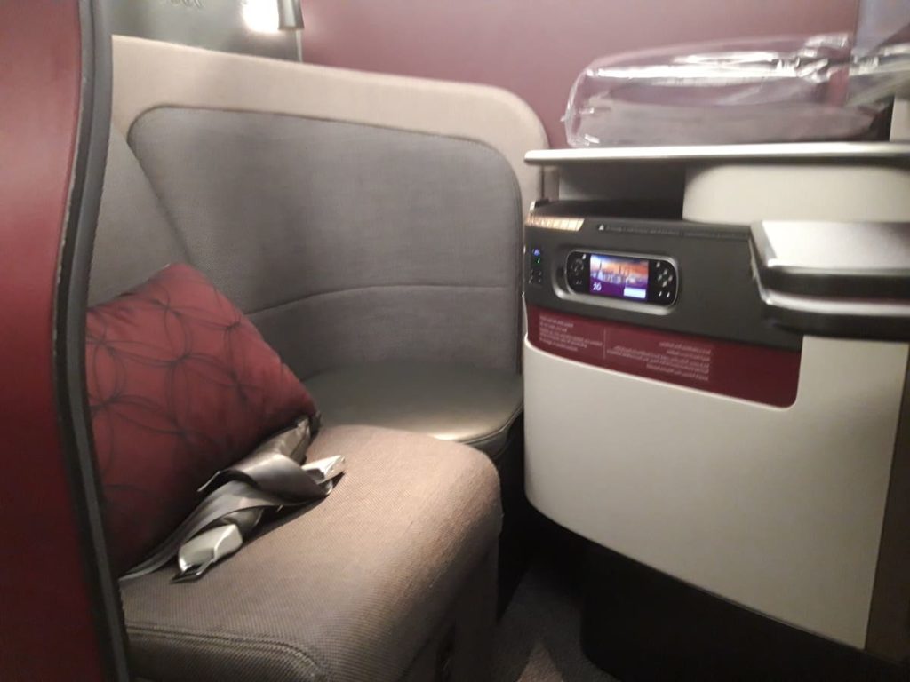 Qatar Airways QSuite Review Qatar Business Class 777