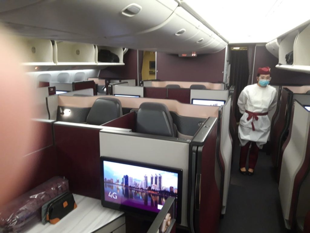 Qatar Airways QSuite B777-300ER
