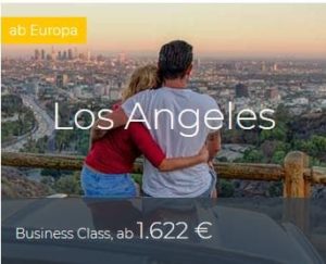 Business Class Angebote Los Angeles