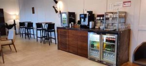 Primeclass Lounge Zagreb Kaffeeautomat