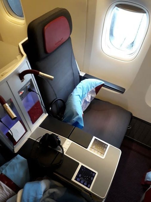 Austrian Airlines Business Class Doppelsitz