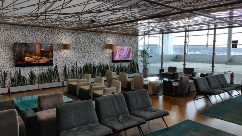 Star Alliance Lounge Sao Paulo First Class Bereich