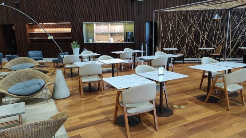 Espaco Banco Safra Lounge Sao Paulo - Speisebereich