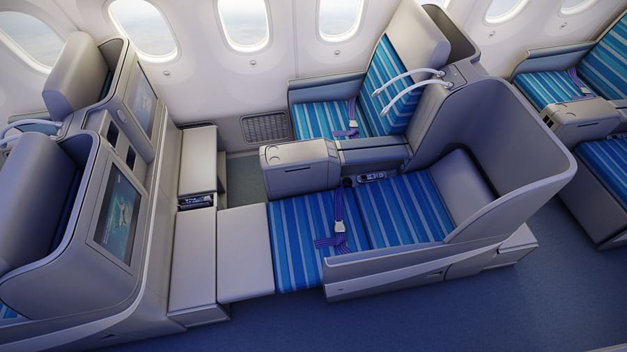 LOT Polish Airlines Business Class