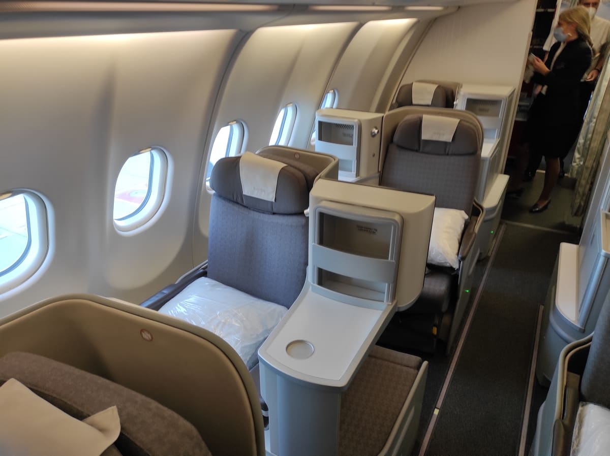 Iberia Business Class A330 Fensterplätze