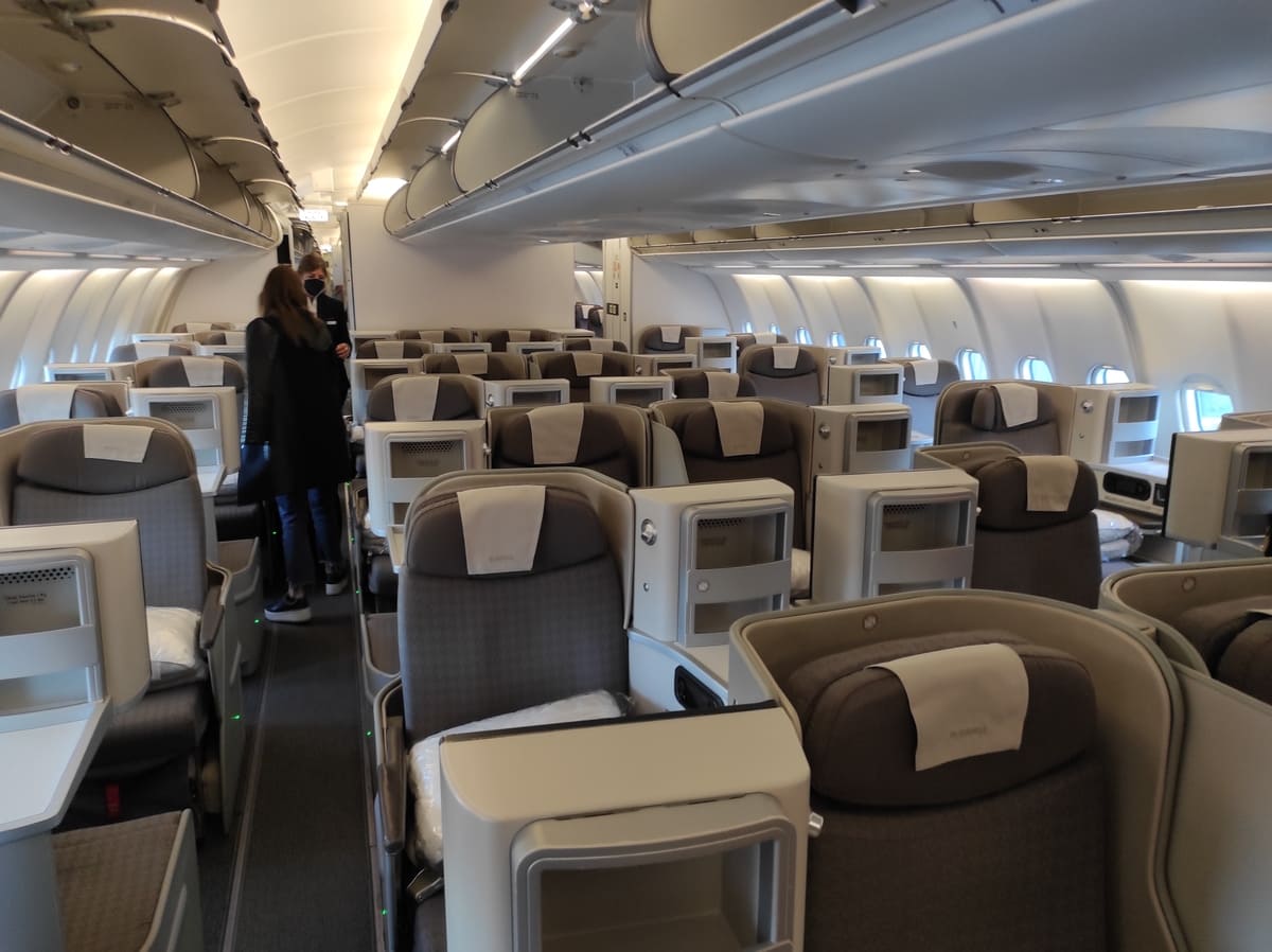 Iberia Business Class Kabine A330