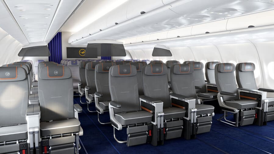Lufthansa 'Premium Economy im A340