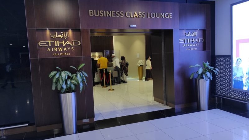 Etihad Business Lounge Abu Dhabi T3