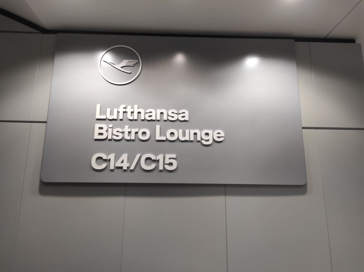 Lufthansa Lounge Bisto Frankfurt C14/C15