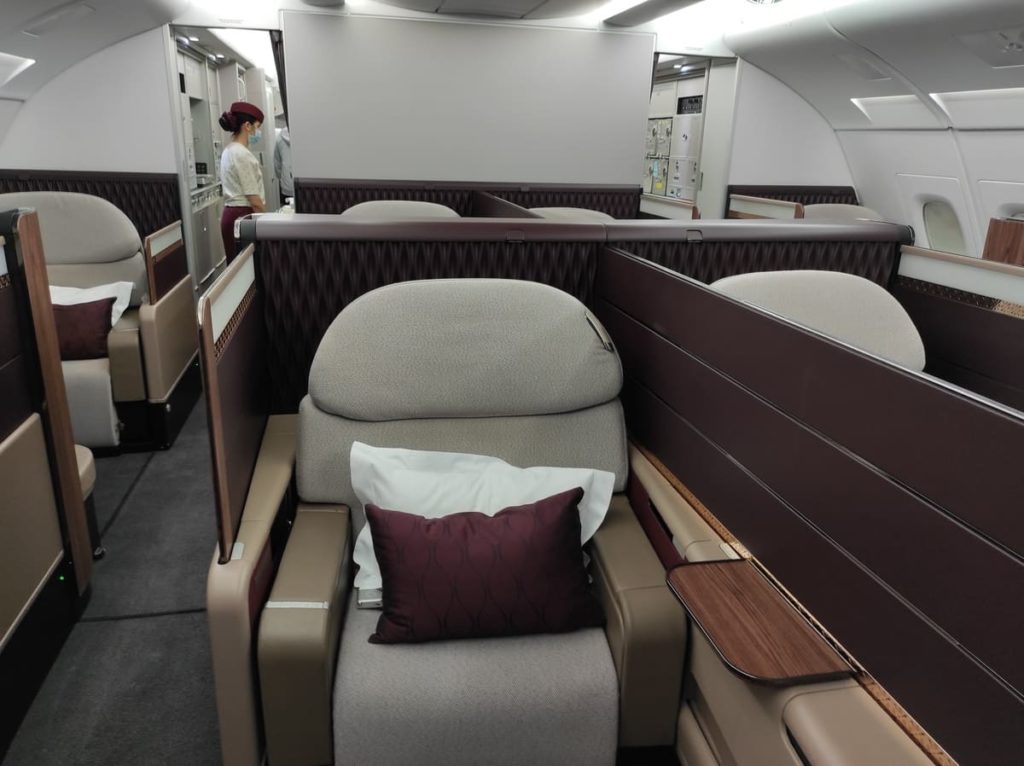 Qatar Airways First Class A380 Review >> Doha - Bangkok