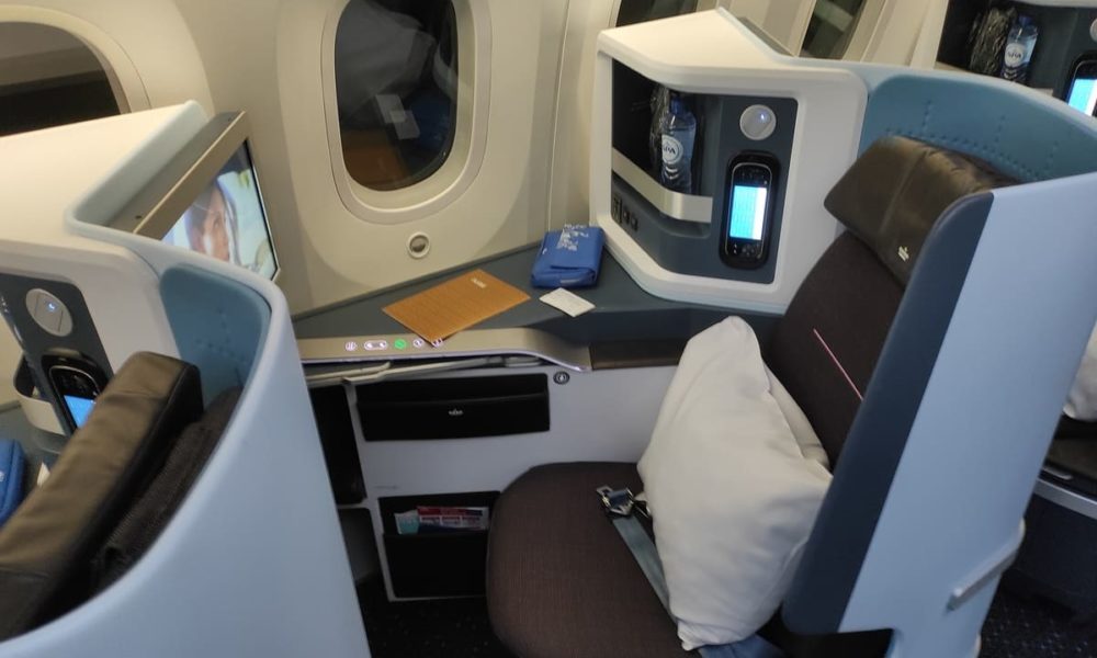 KLM Business Class B787-1000