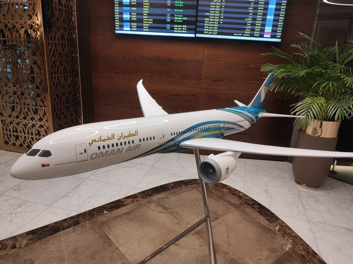Oman Air Modellflugzeug