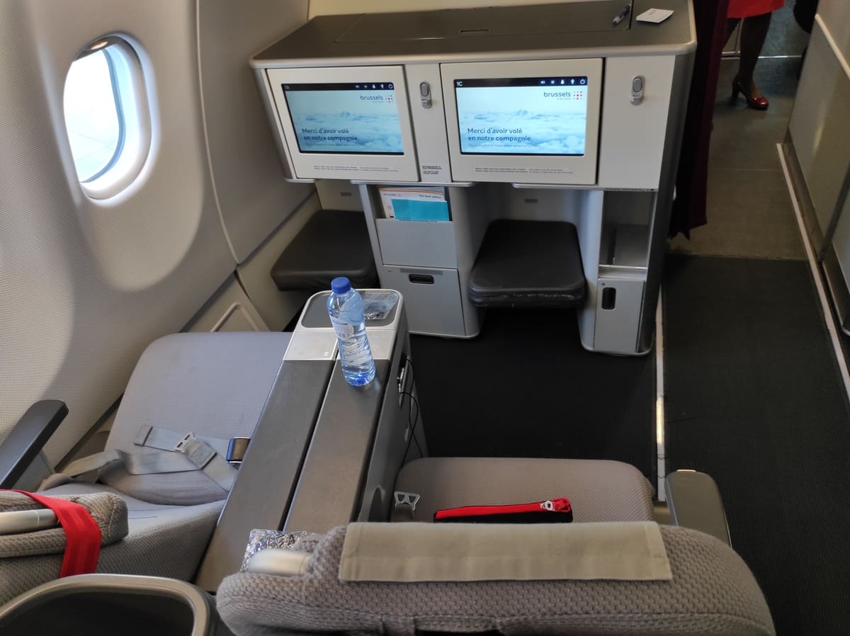Brussels Airlines Business Class Sitz