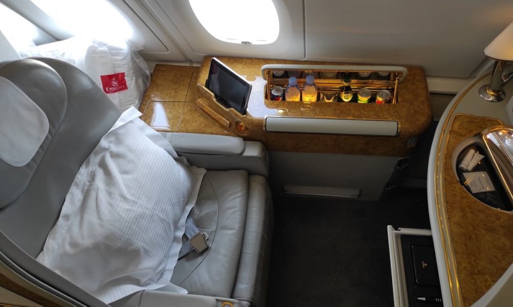 Emirates Meilen Upgrades in die First Class