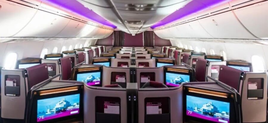 Qatar Airways Business Class B787-9