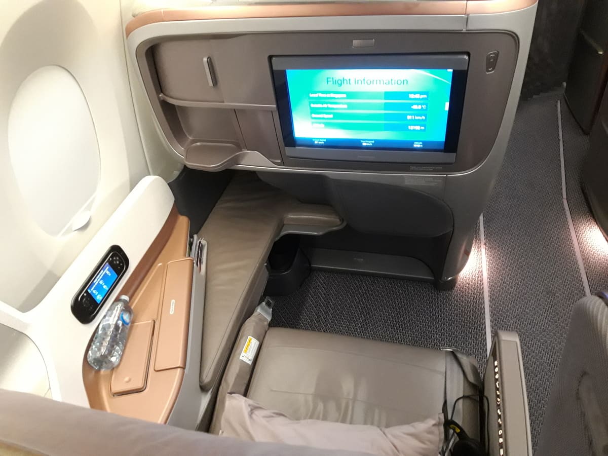 Singapore Airlines Business Class A350LR