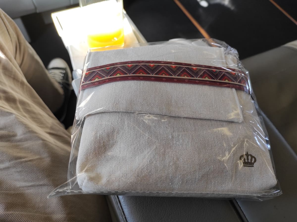 Royal Jordanian Business Class Amenity Kit