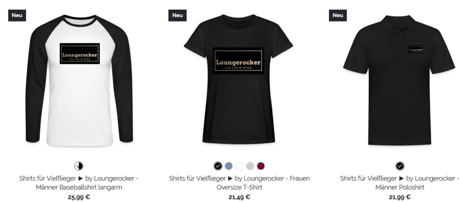 Loungerocker Shirts kaufen