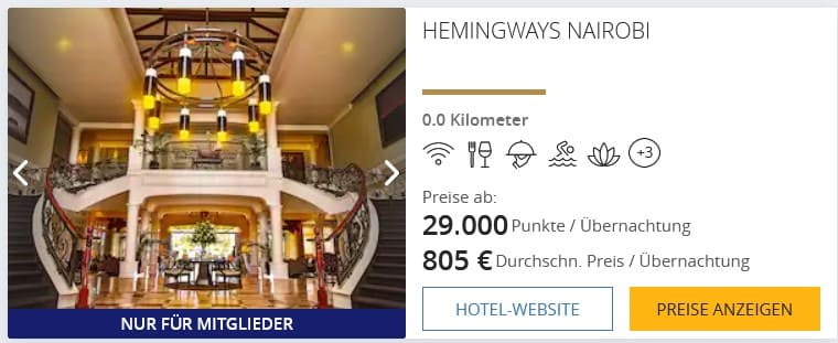 Hemingways Nairobi
