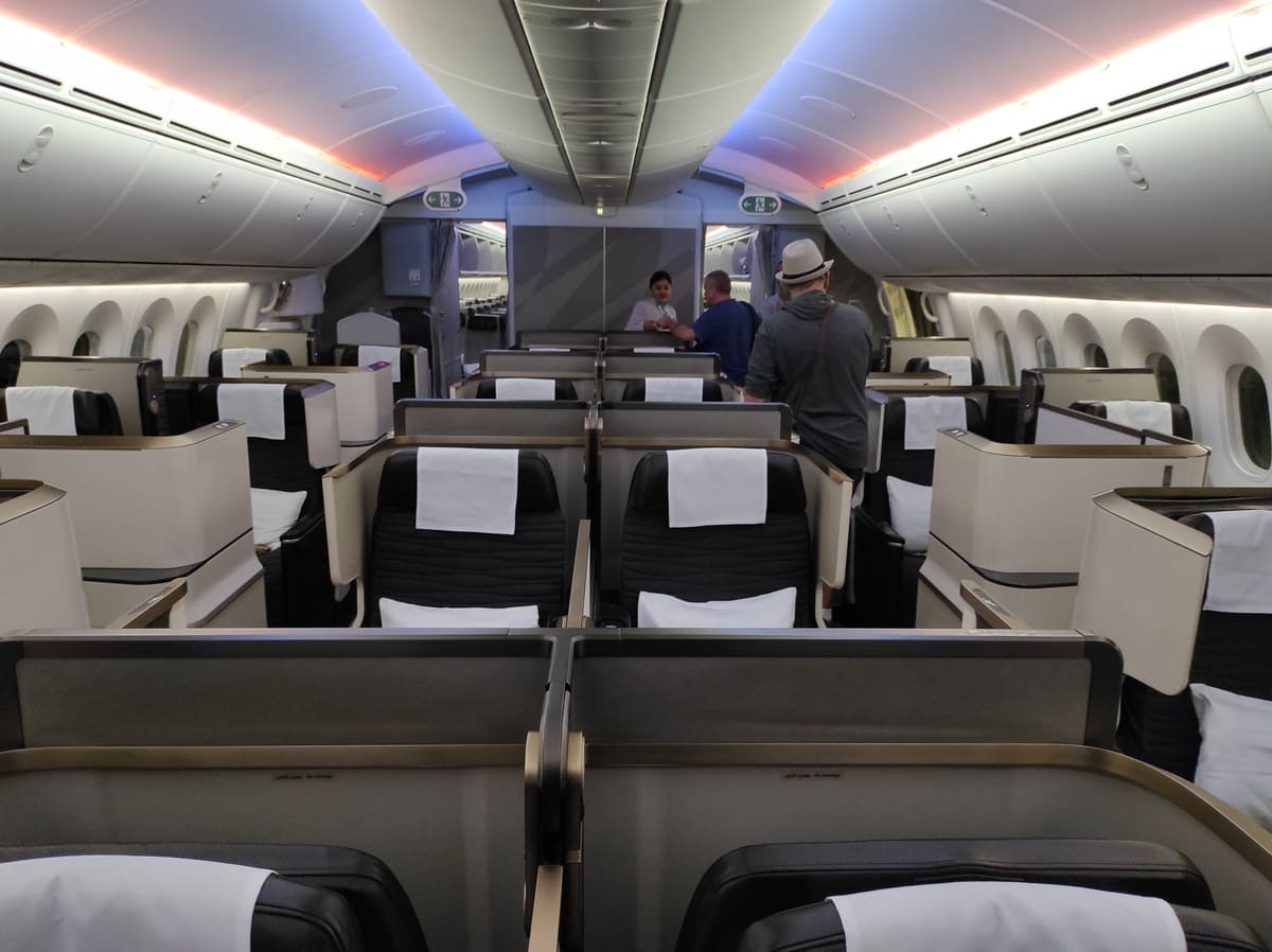 Gulf Air Business Class B787