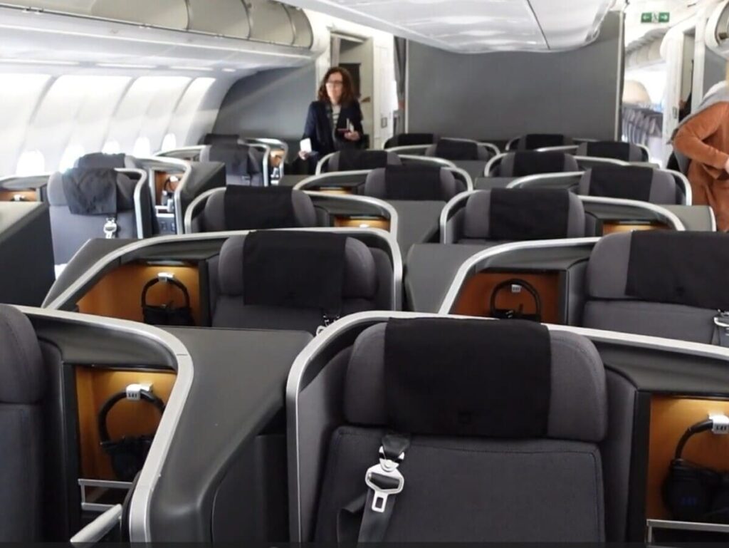 SAS Scandinavian Airlines Business Class