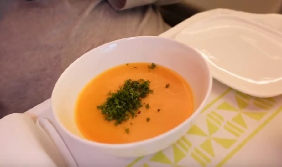 Kürbiscremesuppe