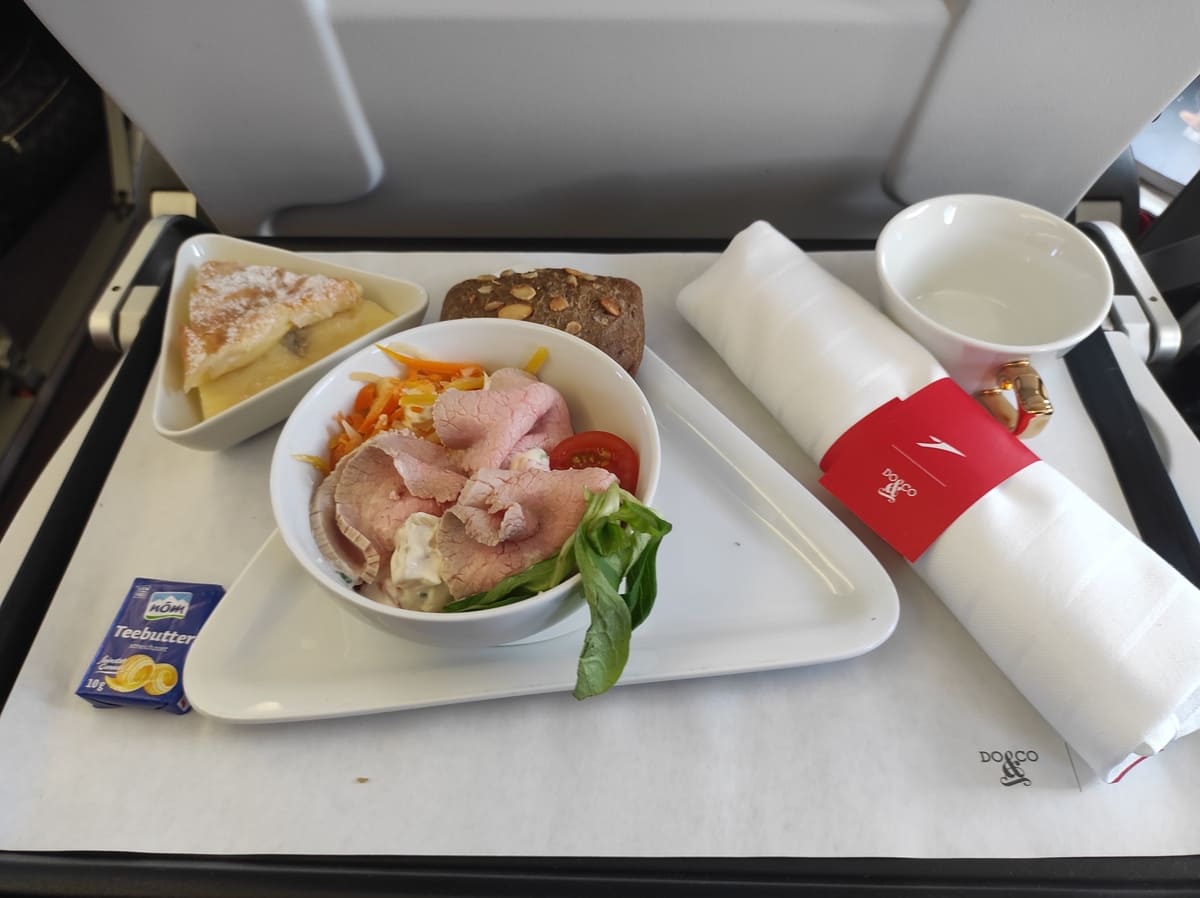 HON Circle Status Run mit Austrian Euro Business Class