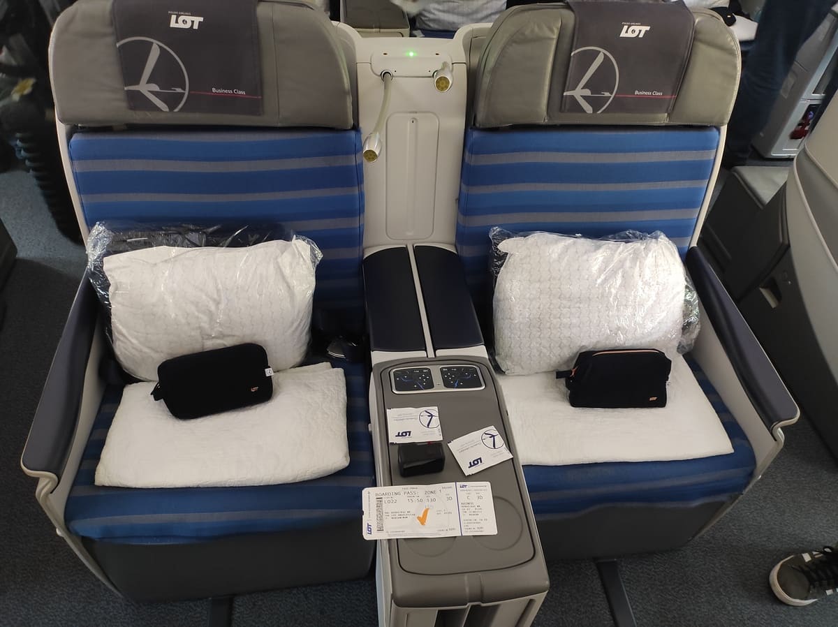 HON Circle Status Run mit LOT Polish Airlines