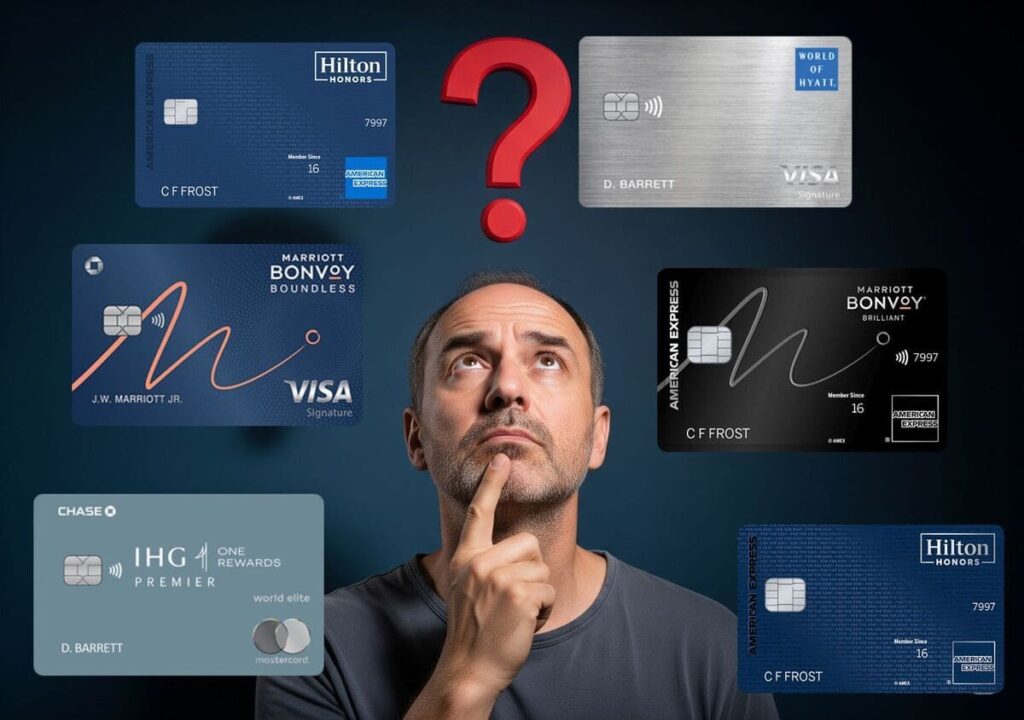 Welche US-Kreditkarten haben Free-Night-Certificates